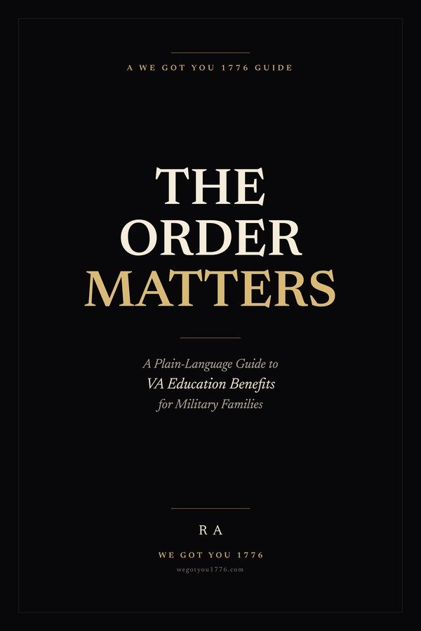 The Order Matters book cover